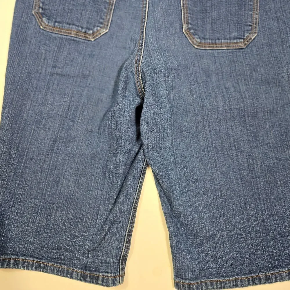 St. John's Bay Blue Denim Shorts